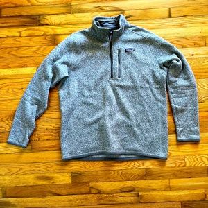 Patagonia Men's Better Sweater® 1/4-Zip Fleece - Stonewash Color